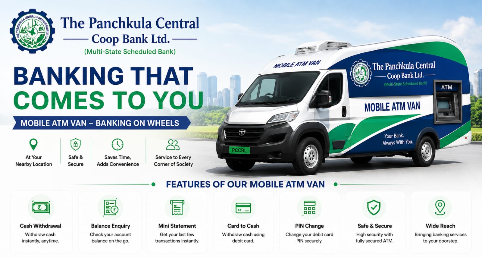 Mobile ATM Van